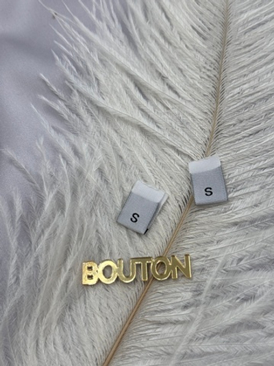 Размерник белый "S" 14 мм