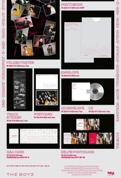 Альбом THE BOYZ - UNEXPECTED 3rd Album 3 Version SET