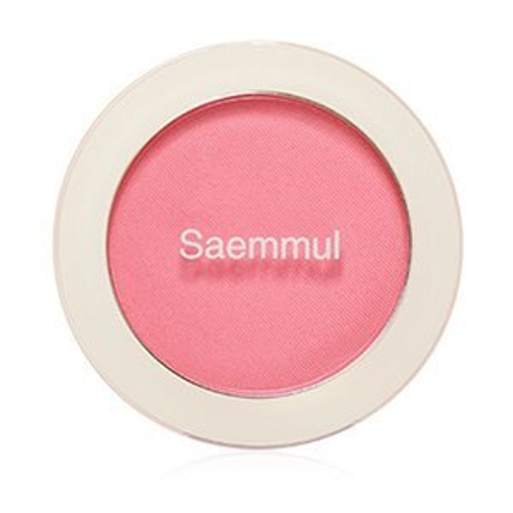 THE SAEM РУМЯНА SAEMMUL SINGLE BLUSHER PK04 ROSE RIBBON 5ГР