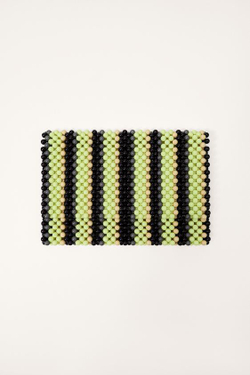 ZARA КЛАТЧ ИЗ БИСЕРА, ЖЕЛТЫЙ