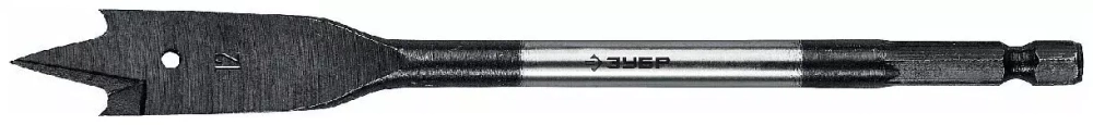 Сверло перовое по дереву с боковыми подрезателями Мастер (12х152 мм; HEX 1/4E) Зубр 29505-12_z01