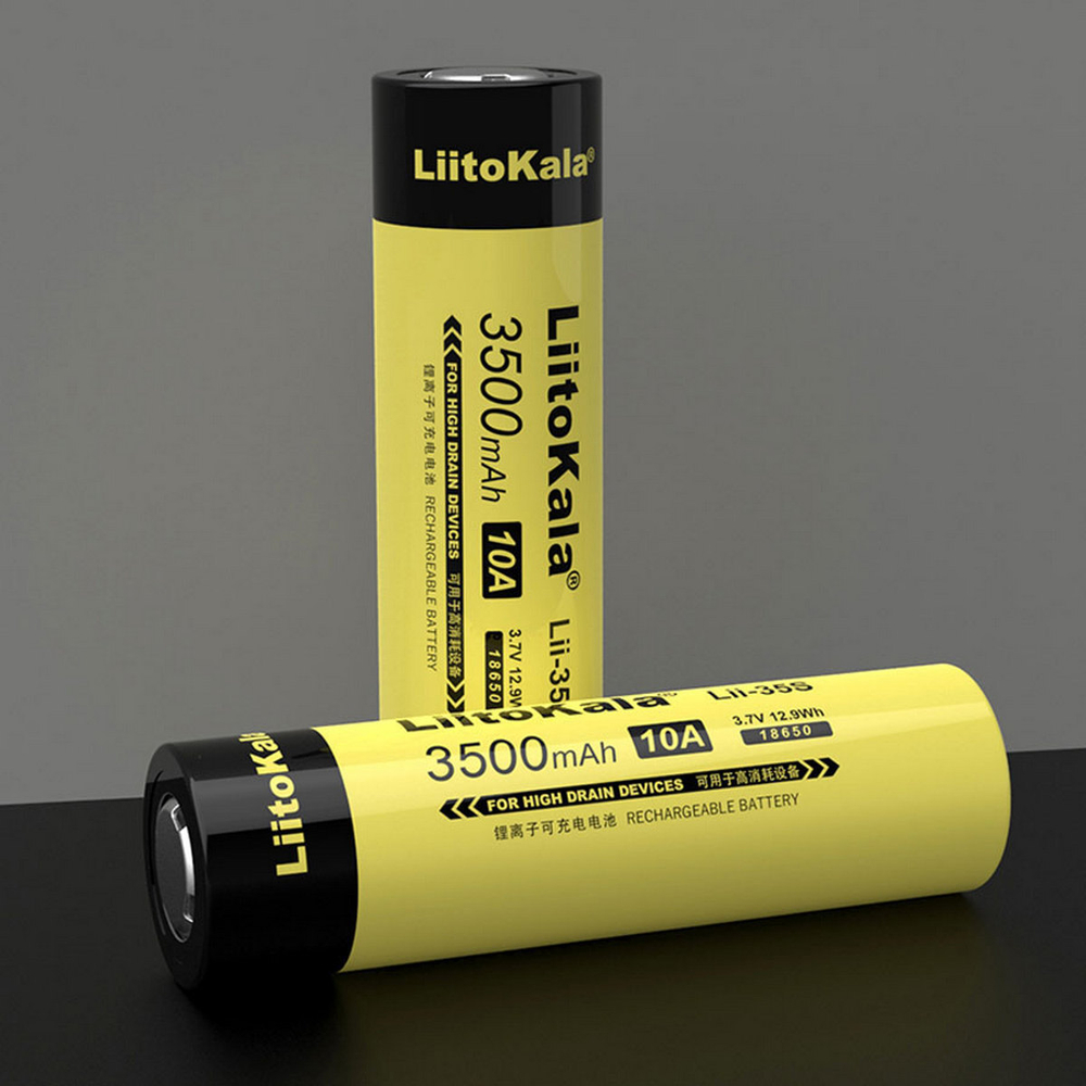 Аккумулятор 18650 -3500mAh LiitoKala Lii-35S (2шт/уп)
