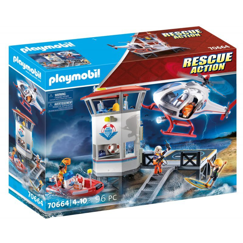 Playmobil - мега набор береговой обороны 70664