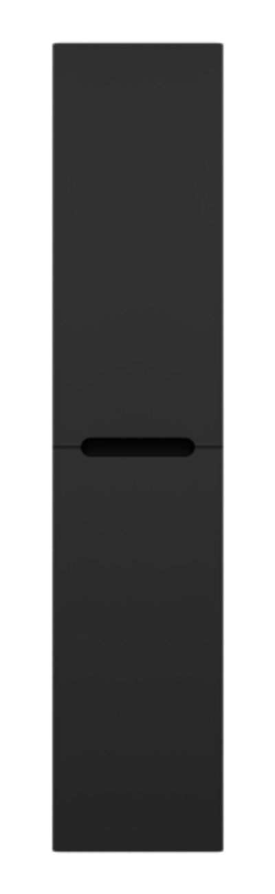 Шкаф - пенал Misty Роял 35 подвесной универсальный (черный)