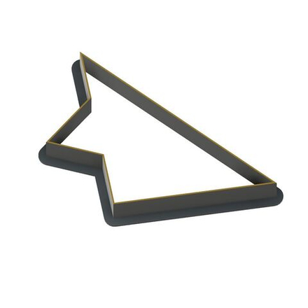 Формочка самолетик