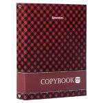 Тетрадь на кольцах 120л, А5, Brauberg Шотландка, обложка ламинированный картон