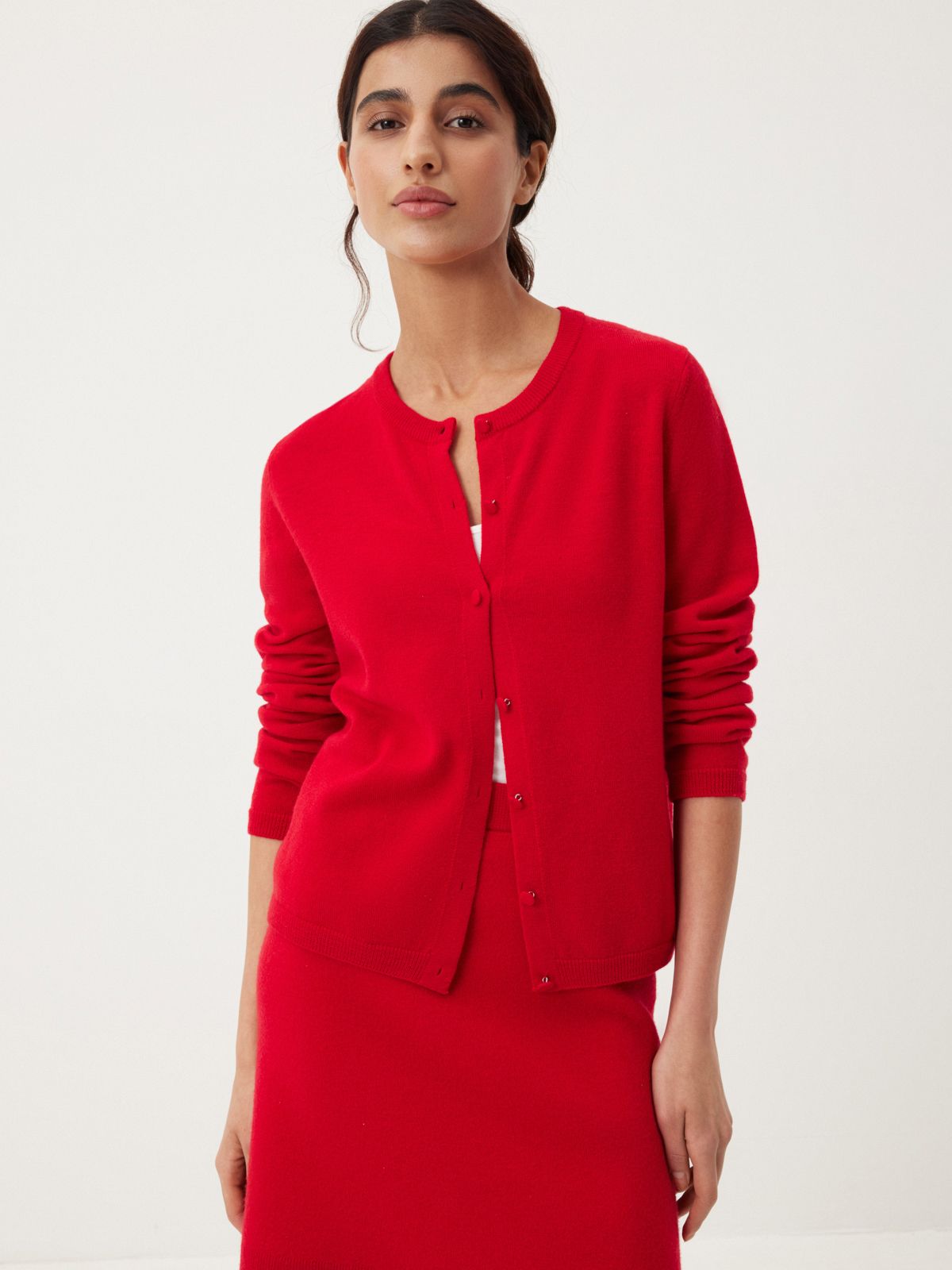 Кардиган из мягкой шерсти Red Rose