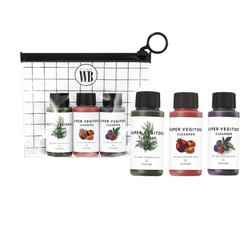 Wonder bath super vegitoks cleanser - Мини набор детокс-гелей