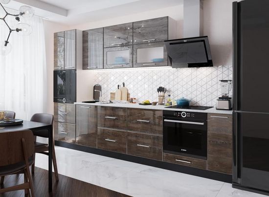 вариант компоновки модульная кухня ТАНГО