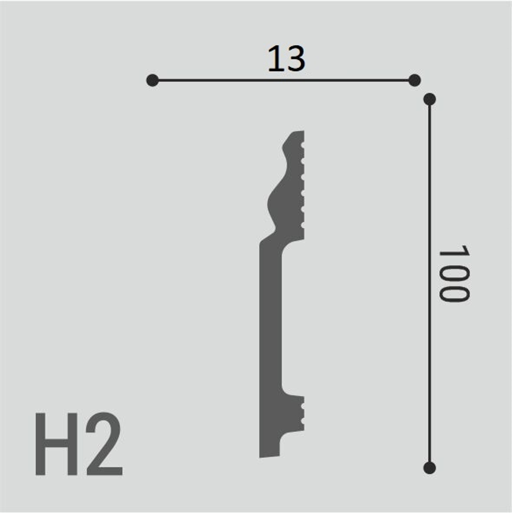 Плинтус Н 2