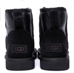 Ugg Mens Classic Mini II Metallic Black