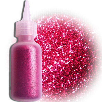 Розовые блестки голографические 15 гр