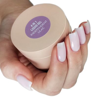 Lovia Cure 4in1 Liquid Gel Lilac - Полигель Архитектор сиреневый, 30 мл