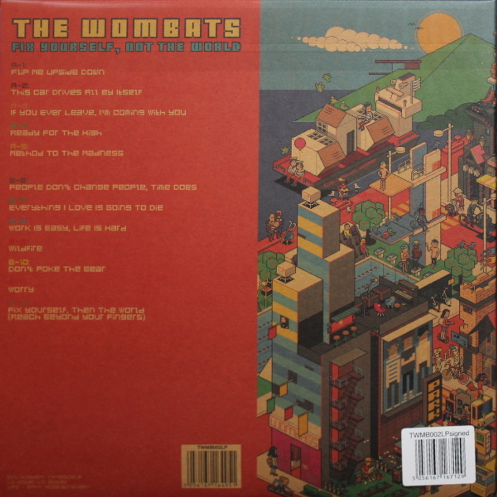 The Wombats / Fix Yourself, Not The World (Eco-Mix Coloured Vinyl)(LP)