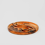 Деревянная менажница круглая из кедра