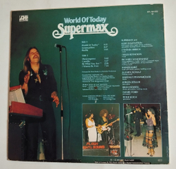 Винтажная виниловая пластинка LP Supermax World Of Today (Germany 1977)