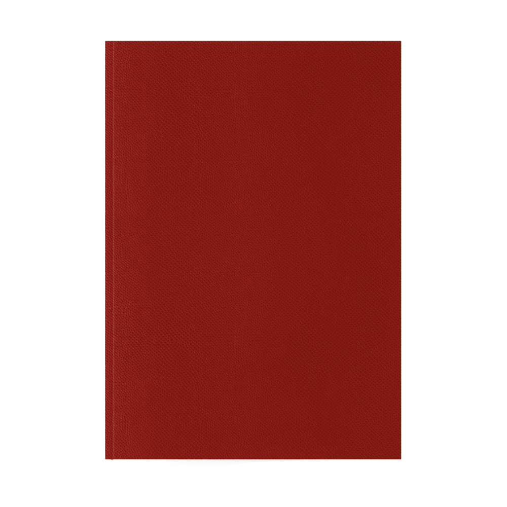 Телефонная книга А5, 80л., кожзам, OfficeSpace "Dallas" бордовый, с вырубкой
