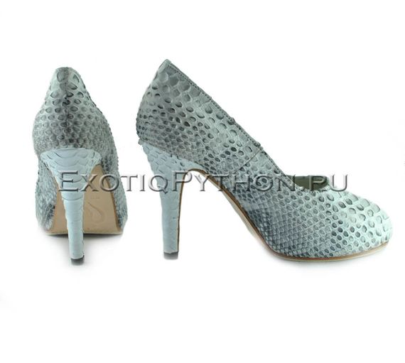 Туфли из кожи питона  SH-123