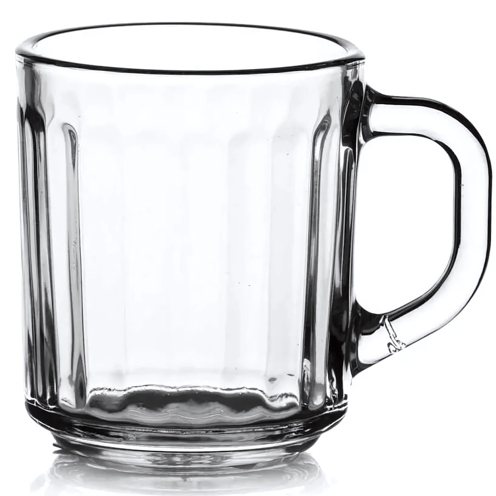 Кружка стеклянная 200мл «Ретро» 11с1565