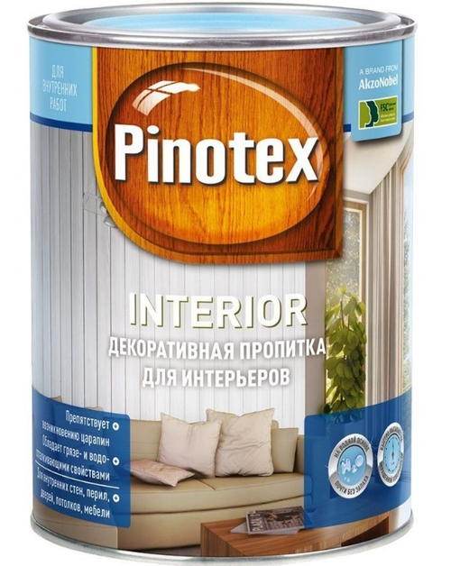 ПИНОТЕКС Интерьер 1 л тик