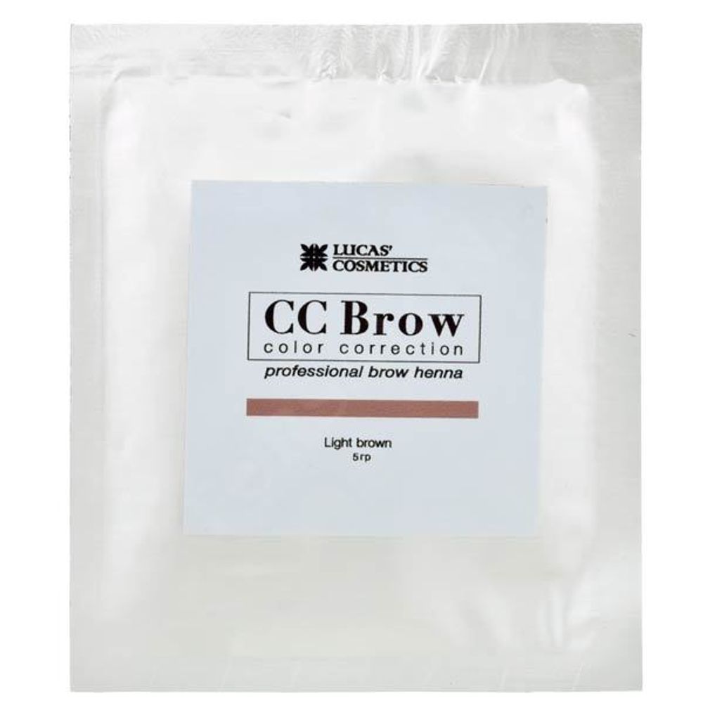 Хна CC Brow  Light Brown (светло-коричневый ) в саше 5 гр