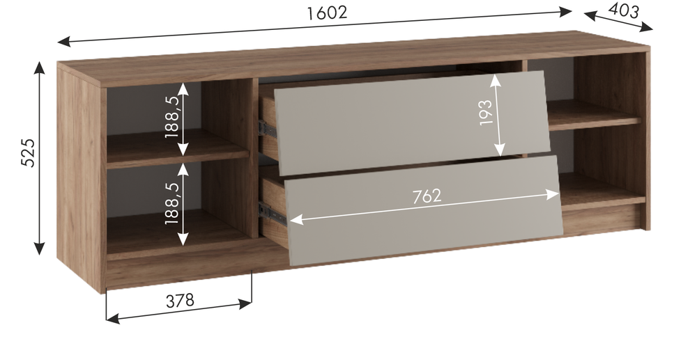 Тумба под ТВ 2 Ева