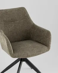 Крутящийся стул Kenton серо-зеленый