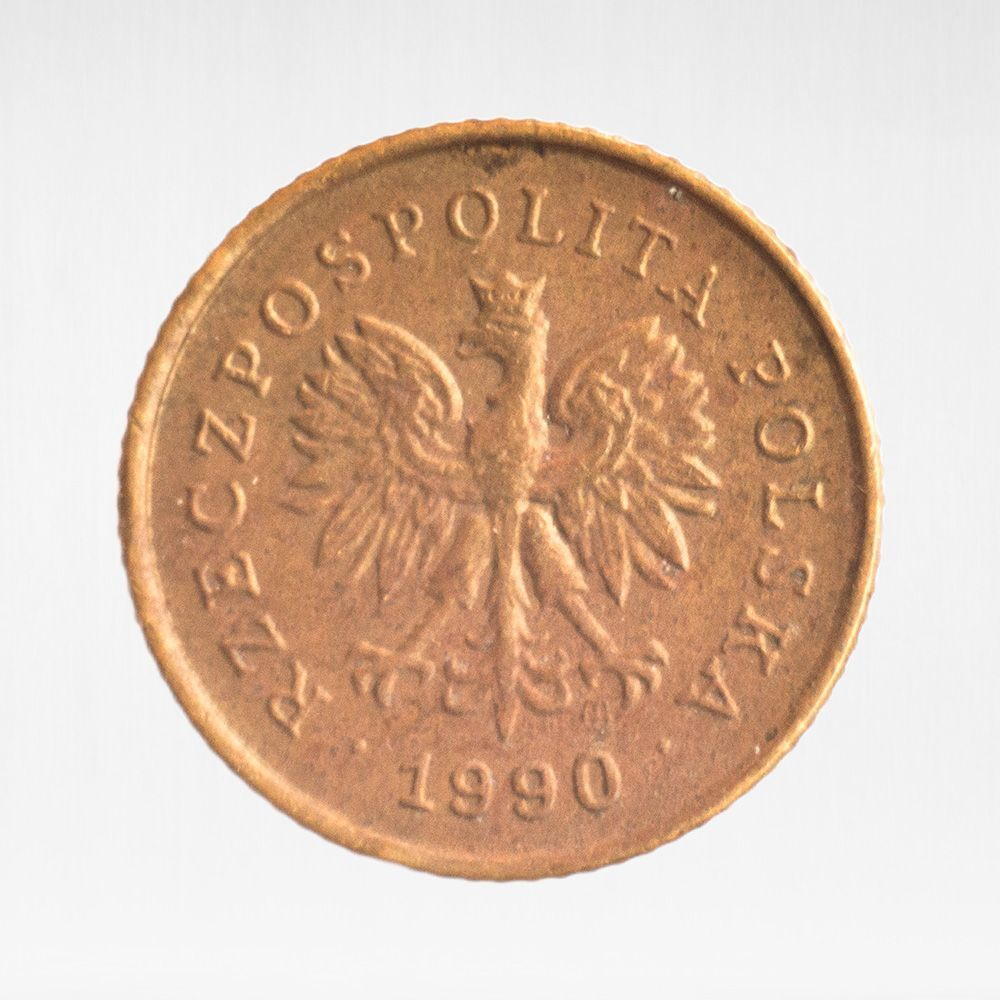 Poland, 1 Grosz, 1990, VF