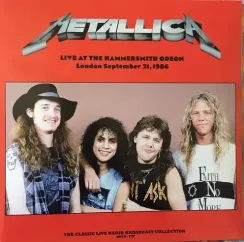 Metallica – Live At The Hammersmith Odeon - London September 21, 1986 - Red - LP