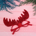 Очки карнавальные «Оленьи рога», микс