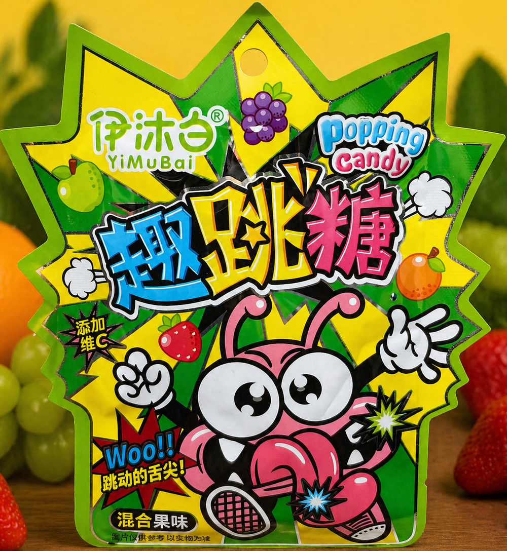 Взрывная шипучка YiMuBai Popping candy 12гр