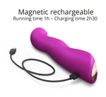 Лиловый вибратор с 3 моторами Swap (Цвет: лиловый)