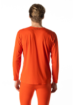 ЛОНГСЛИВ УТЕПЛЕННЫЙ МУЖСКОЙ WARM LONG SLEEVE TEE | TANGERINE