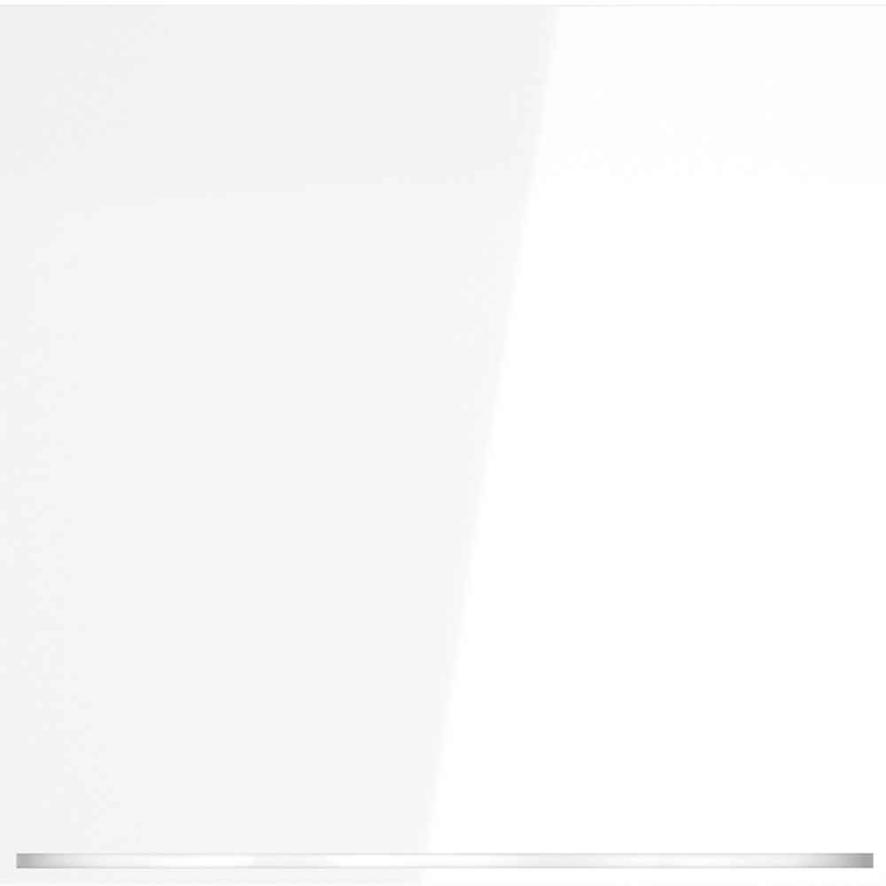 Выключатель встраиваемый VOLTUM S70 одноклавишный с подсветкой 10А, (белый глянцевый)