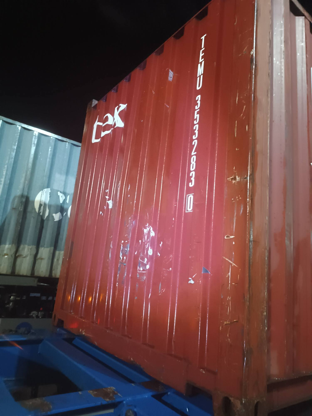 Контейнер 20 футов № TEMU3532830