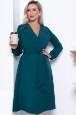 Платье "Леора" (изумруд) П7184 LT Collection (Акция)