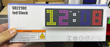 часы настольные электронные 2210