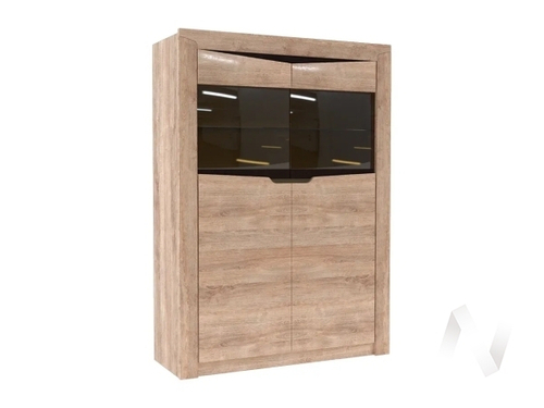 Витрина малая секция №11 НКМ Версаль-5 (дуб баррик)