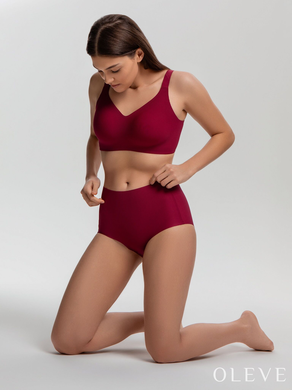 Бесшовный бюстгальтер Plus size