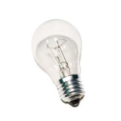 Лампа накаливания 75W "Космос" 10шт прозрачная