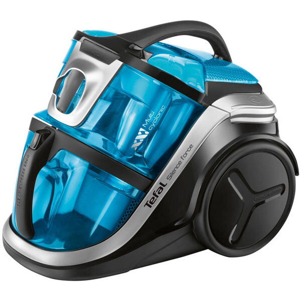 Пылесос с контейнером для пыли Tefal Silence Force multi-cyclonic TW8351EA