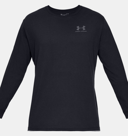 Лонгслив мужской Under Armour UA SPORTSTYLE LEFT CHEST LS-BK