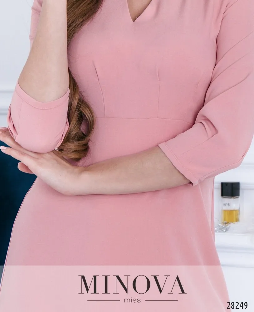 Платье 3114-розовый Minova
