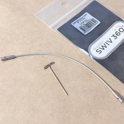 ChiaoGoo, Леска SWIV360, 125 см Large для съемных спиц размера L (готовая длина спиц 150см)