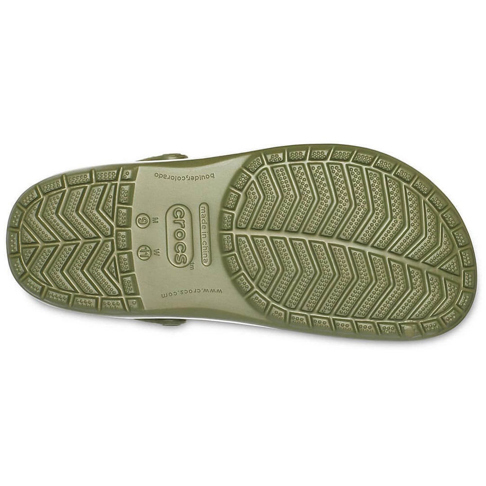 Сабо Crocs Crocband Army Green/White