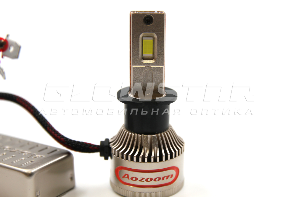 Aozoom P10/H3 с вентилятором 12V 55W 3500Lm (комплект, 2шт)