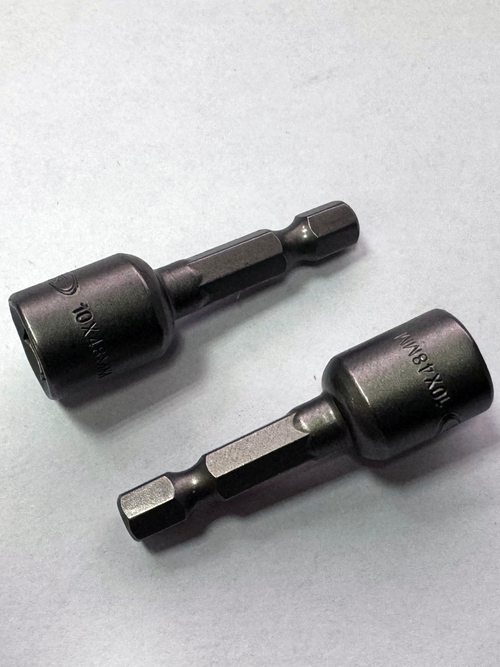 Насадка магнитная с торцевой головкой 10х48 мм TSUNAMI Professional (2 шт)