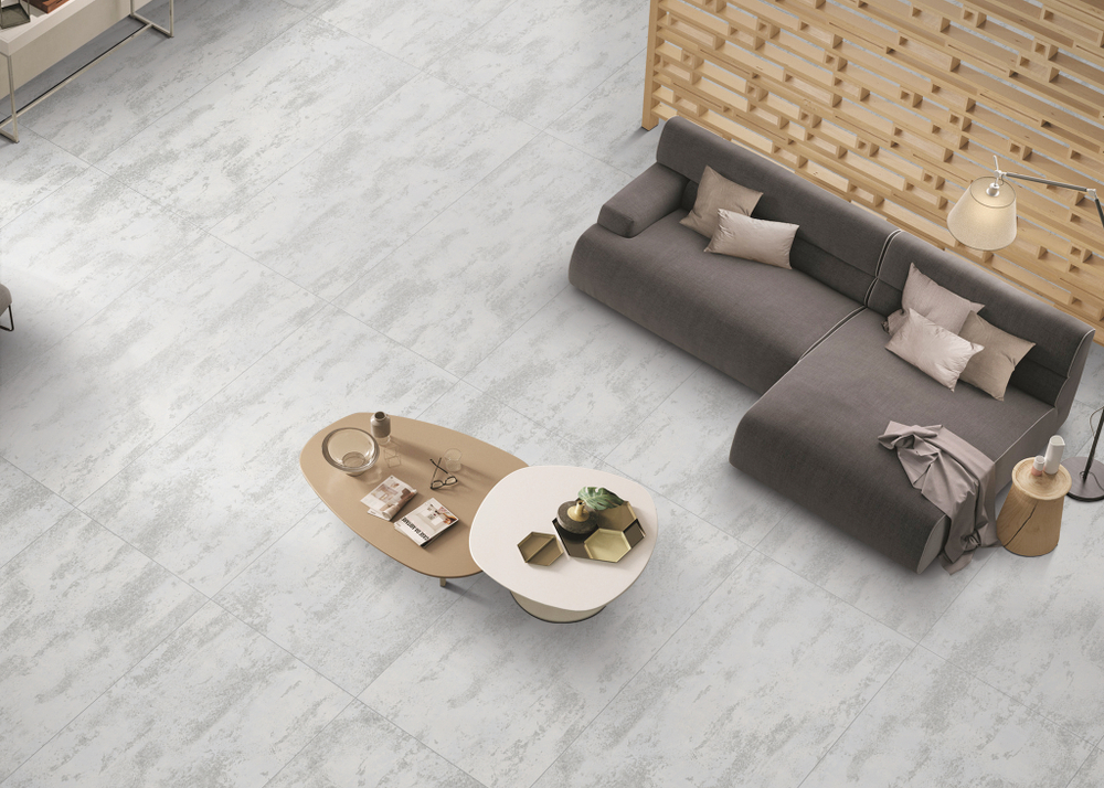 Керамогранит Metallic  White NTT99609M 600*1200мм матовая/карвинг
