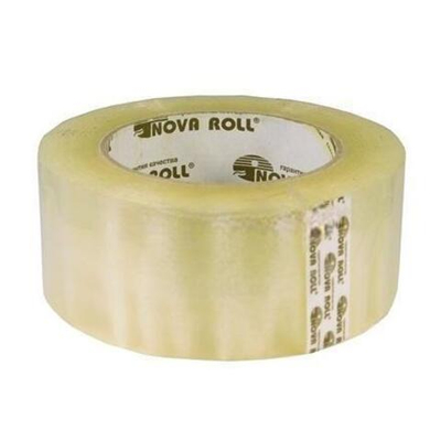Лента клейкая (38 мкм) 48 мм х 150 м прозрачная "NOVAROLL 202" арт.0120-246X (6/30 шт.)