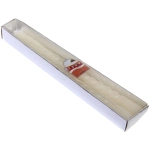 Свечи витые «Нежность» 2шт 20 см, цвет белый